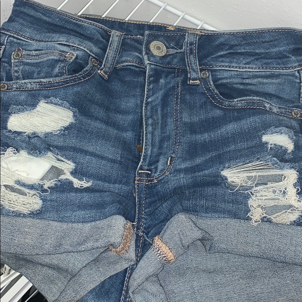 American eagle jean shorts!! soft and stretchy!!